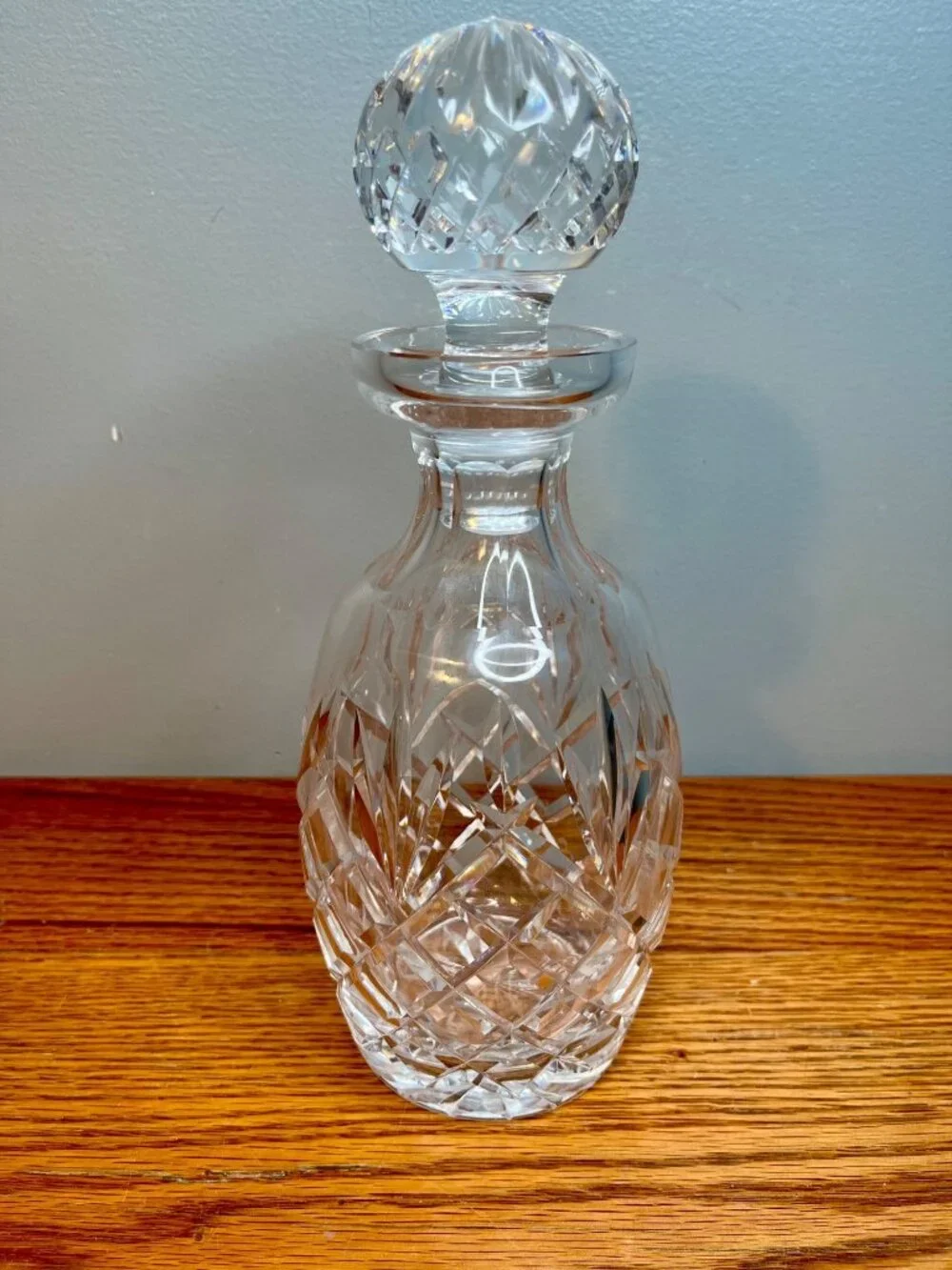 Vintage Waterford Crystal Ashbourne Cut Spirit Decanter and Stopper